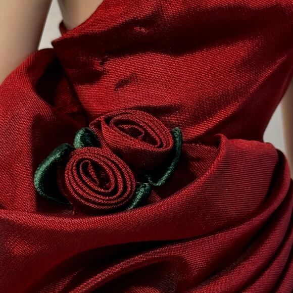 1995 Gene Doll Clothes Dress Red Venus 40s Mel Odom Outfit 90s Clothing - Picture 9 of 15